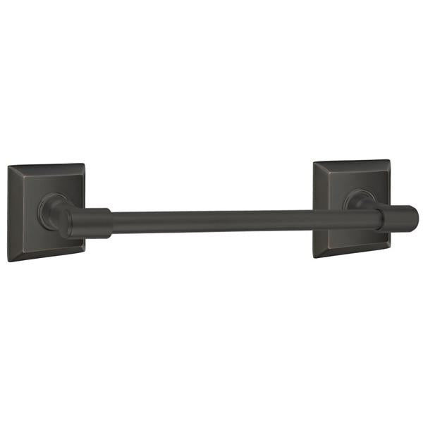 Emtek - Transitional Brass Towel Bar, 18 Inch