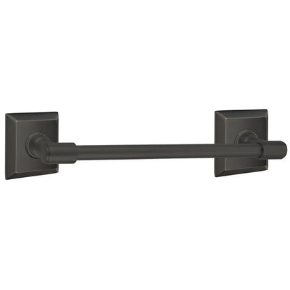 Emtek - Transitional Brass Towel Bar, 18 Inch