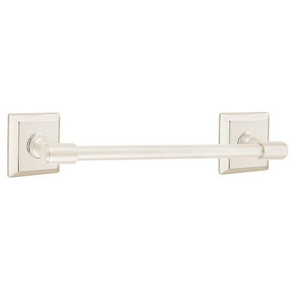 Emtek - Transitional Brass Towel Bar, 18 Inch