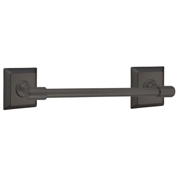 Emtek - Transitional Brass Towel Bar, 18 Inch