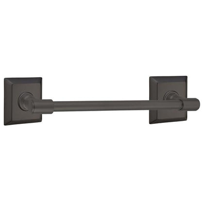 Emtek - Transitional Brass Towel Bar, 18 Inch