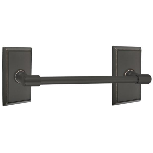 Emtek - Transitional Brass Towel Bar, 18 Inch