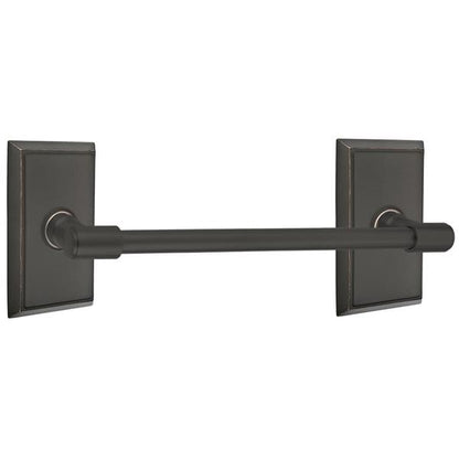 Emtek - Transitional Brass Towel Bar, 18 Inch