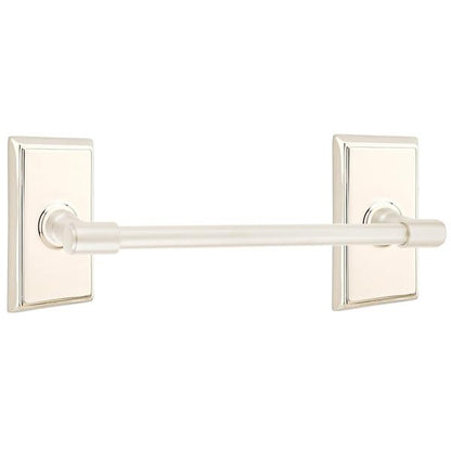 Emtek - Transitional Brass Towel Bar, 18 Inch