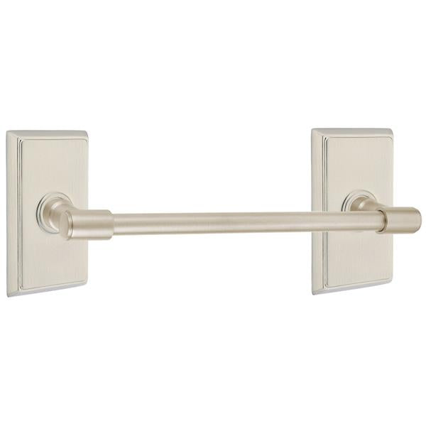 Emtek - Transitional Brass Towel Bar, 18 Inch