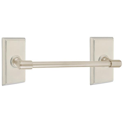Emtek - Transitional Brass Towel Bar, 18 Inch