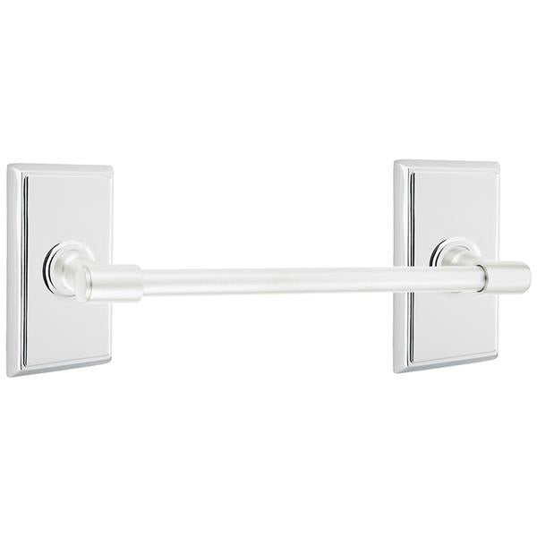 Emtek - Transitional Brass Towel Bar, 18 Inch