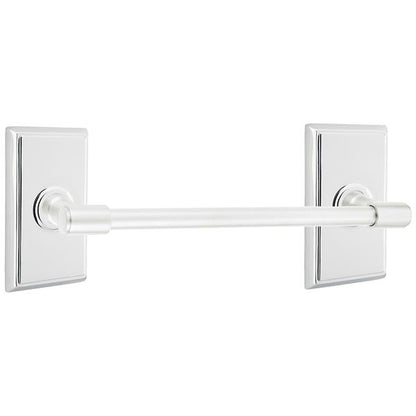 Emtek - Transitional Brass Towel Bar, 18 Inch