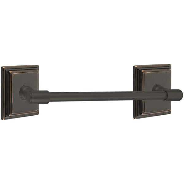 Emtek - Transitional Brass Towel Bar, 18 Inch