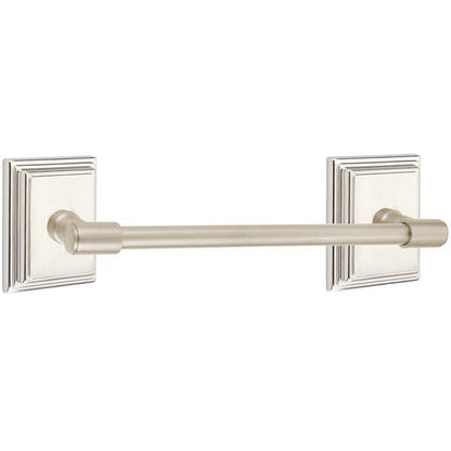Emtek - Transitional Brass Towel Bar, 18 Inch