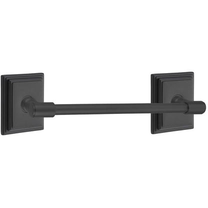 Emtek - Transitional Brass Towel Bar, 18 Inch