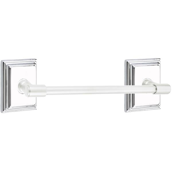 Emtek - Transitional Brass Towel Bar, 18 Inch