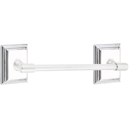 Emtek - Transitional Brass Towel Bar, 18 Inch