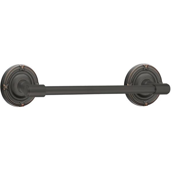 Emtek - Transitional Brass Towel Bar, 18 Inch