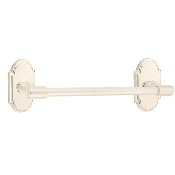Emtek - Transitional Brass Towel Bar, 18 Inch