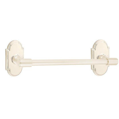Emtek - Transitional Brass Towel Bar, 18 Inch