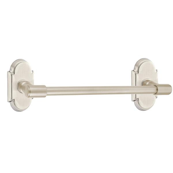 Emtek - Transitional Brass Towel Bar, 18 Inch