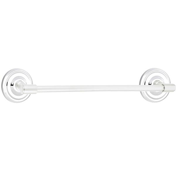 Emtek - Transitional Brass Towel Bar, 30 Inch