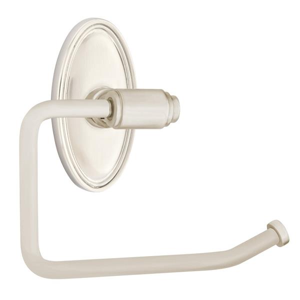 Emtek - Transitional Brass Toilet Paper Holder - Bar Style