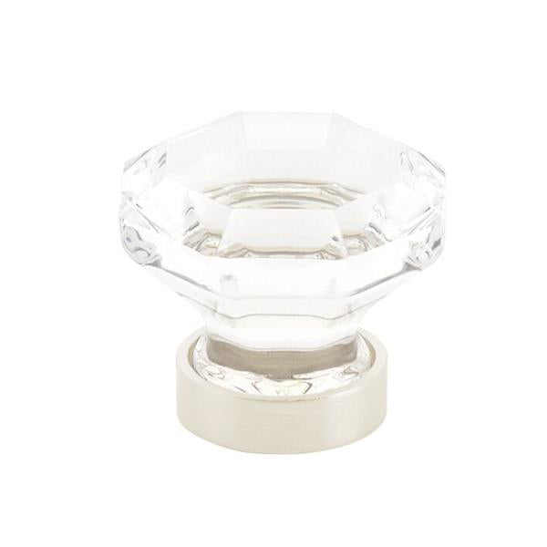 Emtek - Old Town Glass Cabinet Knob, 1 Inch