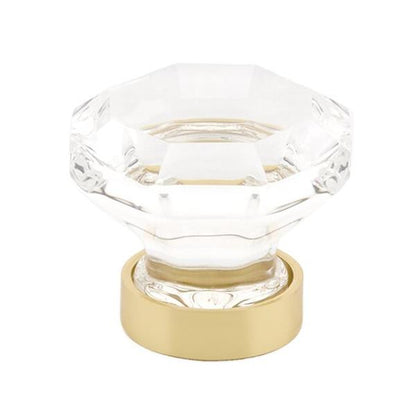 Emtek - Old Town Glass Cabinet Knob, 1 Inch