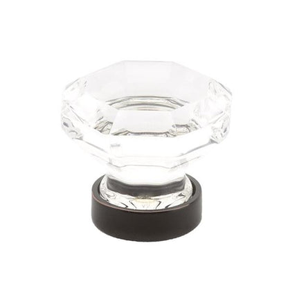 Emtek - Old Town Glass Cabinet Knob, 1-1/4 Inch