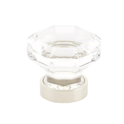 Emtek - Old Town Glass Cabinet Knob, 1-1/4 Inch