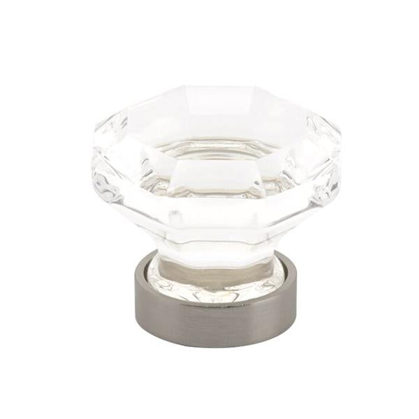Emtek - Old Town Glass Cabinet Knob, 1-1/4 Inch