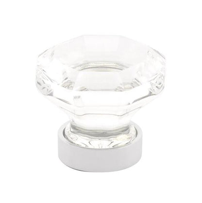 Emtek - Old Town Glass Cabinet Knob, 1-1/4 Inch