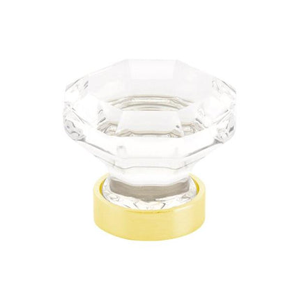 Emtek - Old Town Glass Cabinet Knob, 1-1/4 Inch
