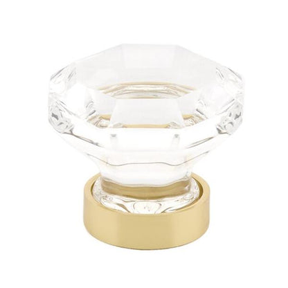 Emtek - Old Town Glass Cabinet Knob, 1-1/4 Inch