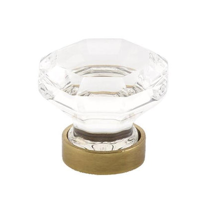 Emtek - Old Town Glass Cabinet Knob, 1-1/4 Inch