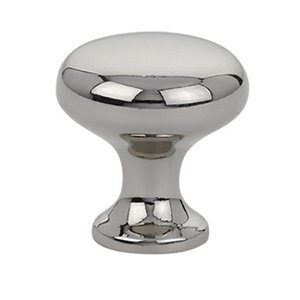 Emtek - Cabinet Knob, Brass Providence, 1 Inch