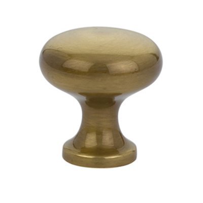 Emtek - Cabinet Knob, Brass Providence, 1 Inch
