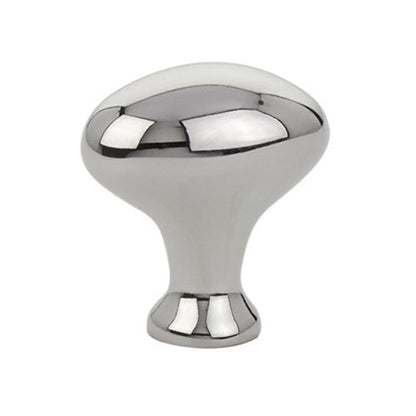 Emtek - Cabinet Knob, Brass Egg, 1 Inch
