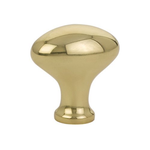 Emtek - Cabinet Knob, Brass Egg, 1 Inch