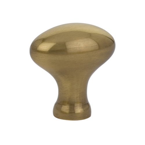Emtek - Cabinet Knob, Brass Egg, 1 Inch