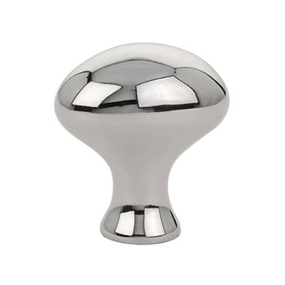 Emtek - Cabinet Knob, Brass Egg, 1-1/4 Inch