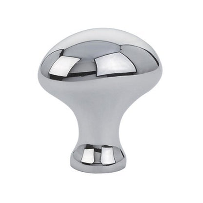 Emtek - Cabinet Knob, Brass Egg, 1-1/4 Inch