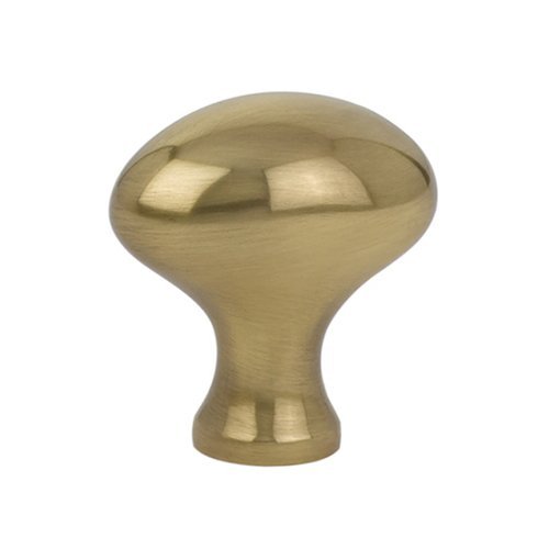 Emtek - Cabinet Knob, Brass Egg, 1-1/4 Inch