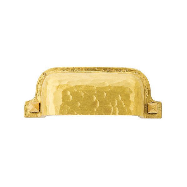 Emtek - Hammered Bin Pull, 3 Inch C-C