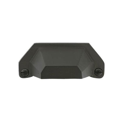 Emtek - Sandcast Bronze Bin Pull, 4 Inch C-C
