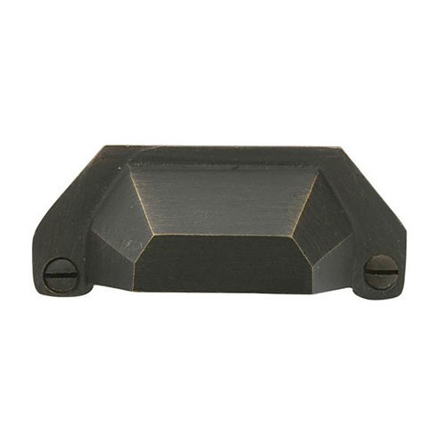 Emtek - Sandcast Bronze Bin Pull, 3 Inch C-C