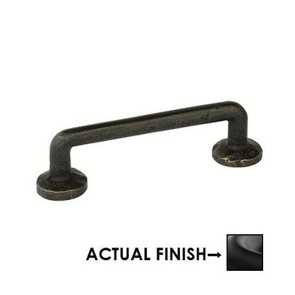 Emtek - Sandcast Bronze Rod Pull, 3-1/2 Inch C-C