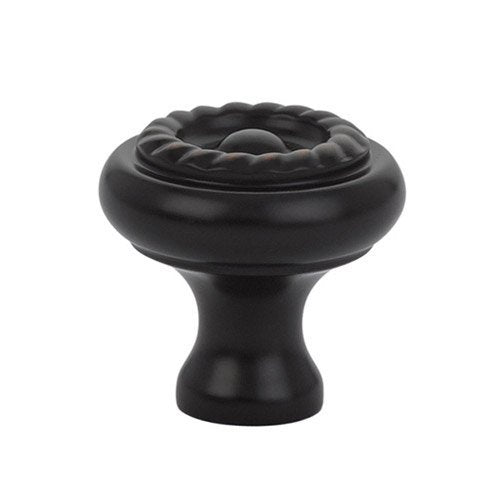 Emtek - Cabinet Knob, Brass Rope, 1-1/4 Inch