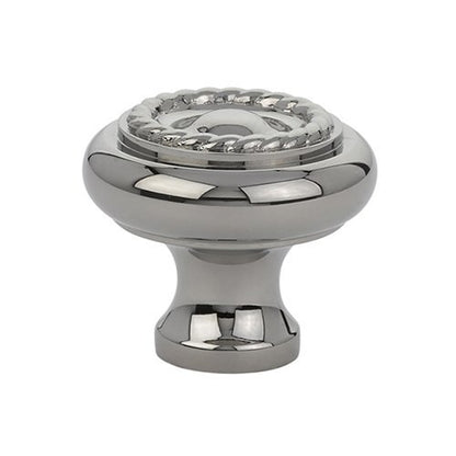 Emtek - Cabinet Knob, Brass Rope, 1-3/4 Inch
