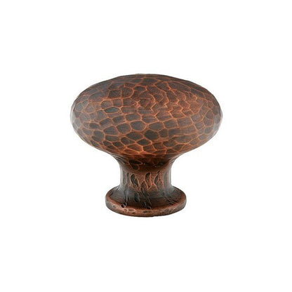 Emtek - Arts & Crafts Round Dimpled Knob, 1-3/4 Inch