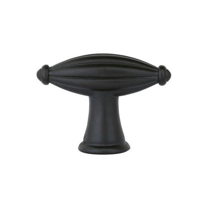 Emtek - Tuscany Bronze Fluted Finger Knob, 3 Inch