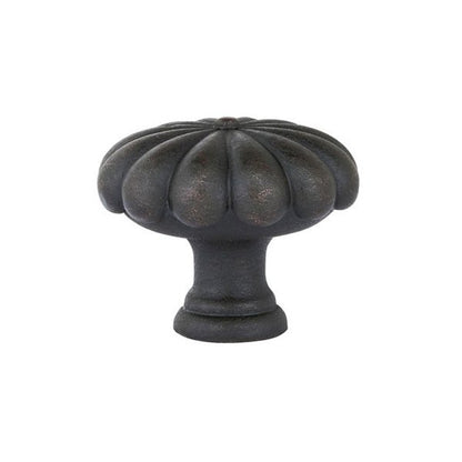 Emtek - Tuscany Bronze Fluted Round Knob, 1-3/4 Inch