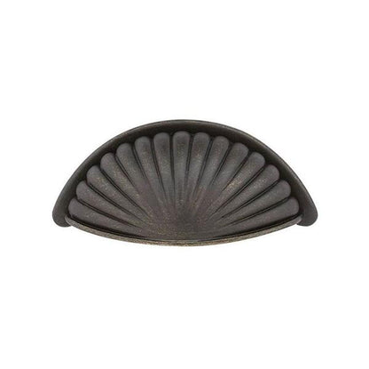 Emtek - Tuscany Bronze Fluted Bin Pull, 3 Inch C-C